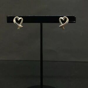 Tiffany & Co. Silver Heart Earrings